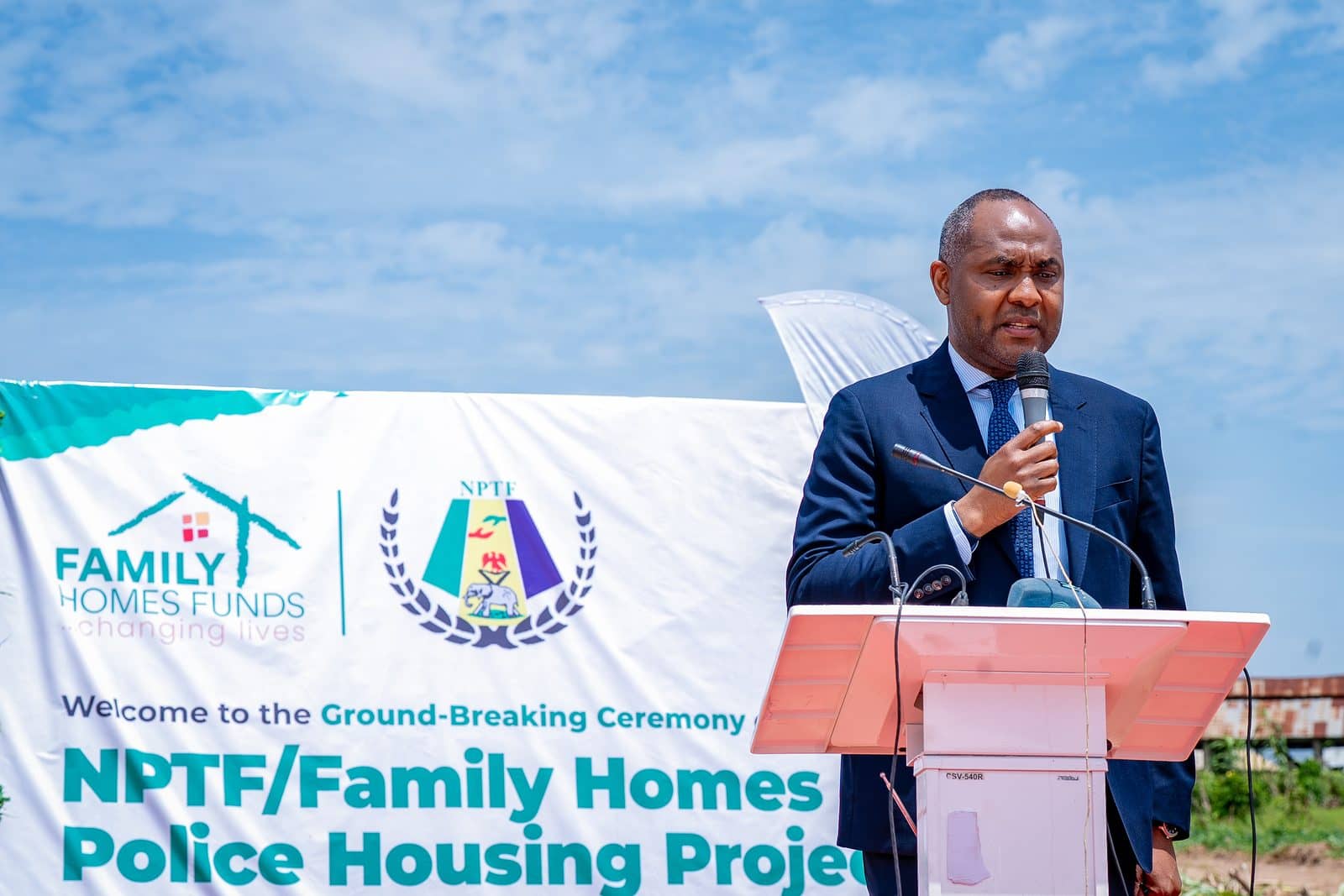 Remarks at the ground-breaking ceremony