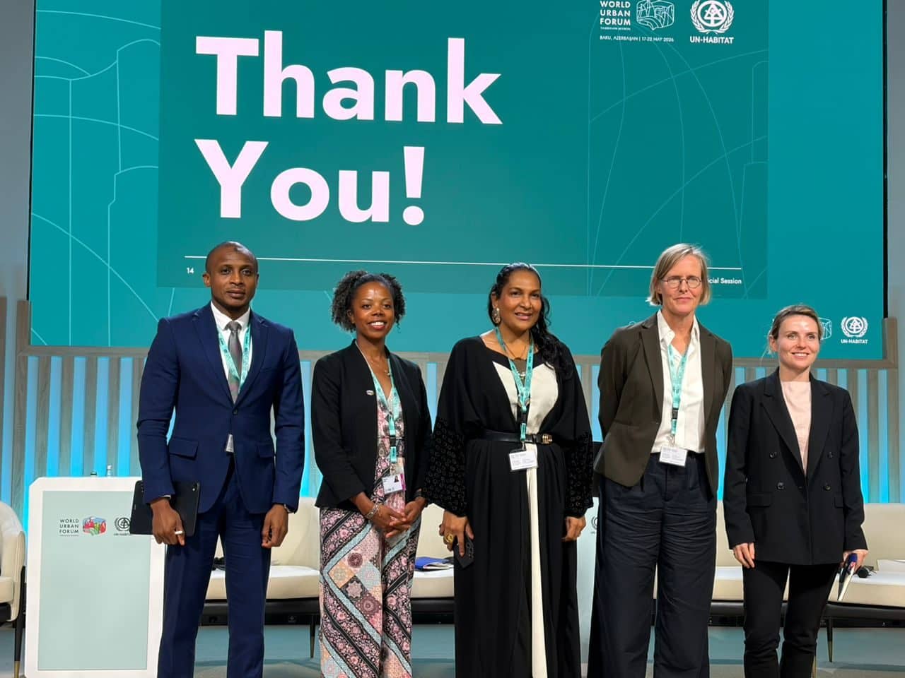 FHFL representatives at the World Urban Forum
