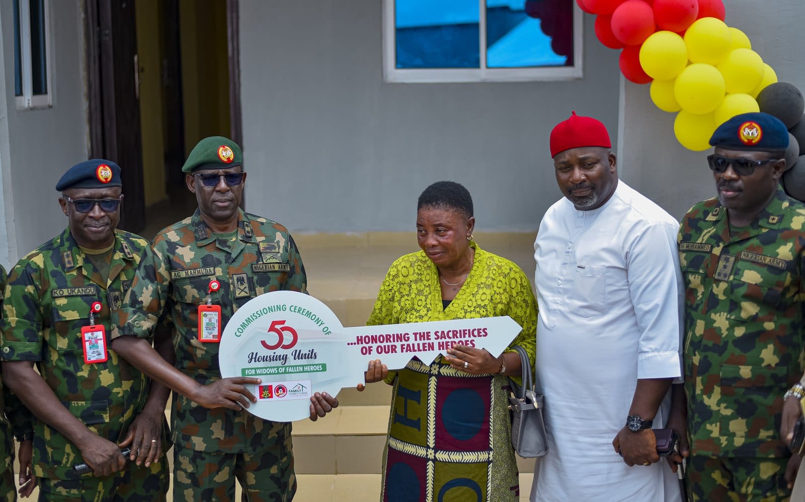 FHFL Commissions 50 Energy-Efficient Homes for Wives of Fallen Heroes in Ibadan